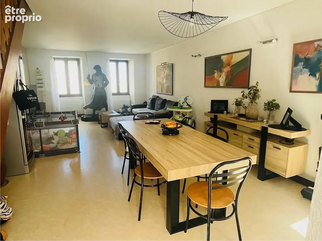 Maison de village avec jardin, local commercial - photo 4
