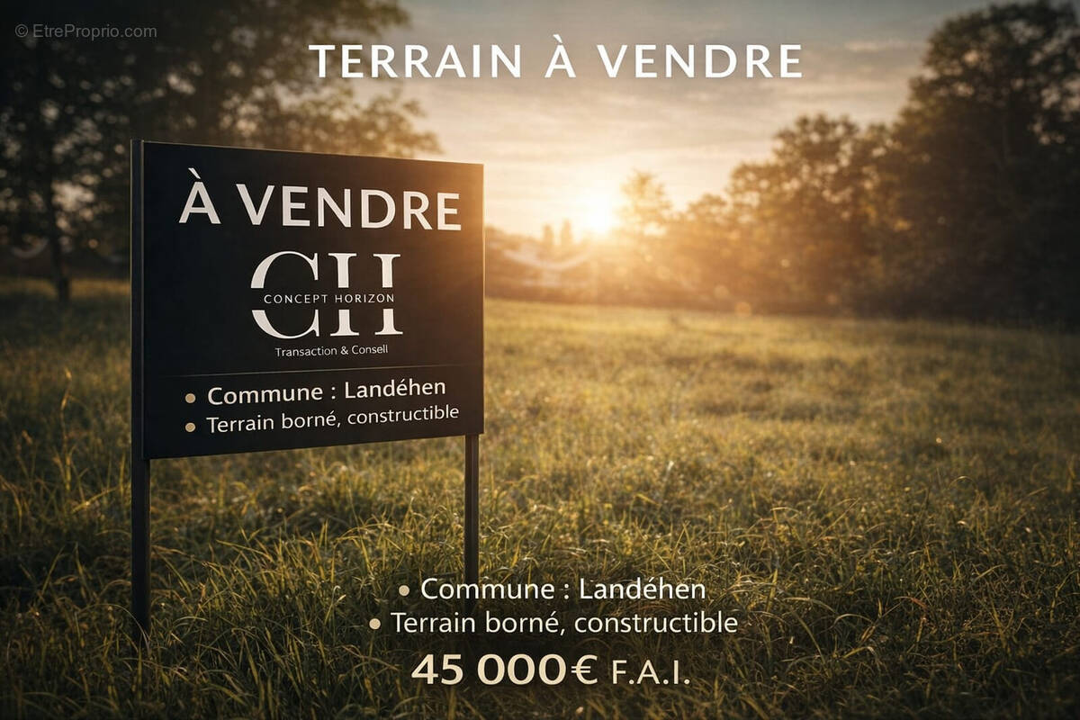 Terrain à LANDEHEN
