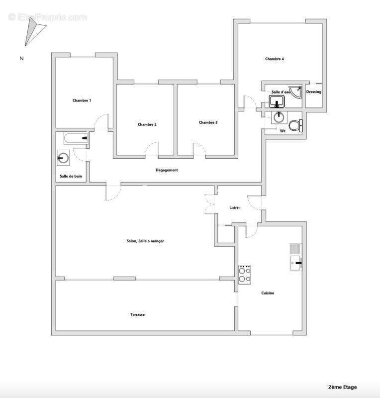 Appartement à RUEIL-MALMAISON