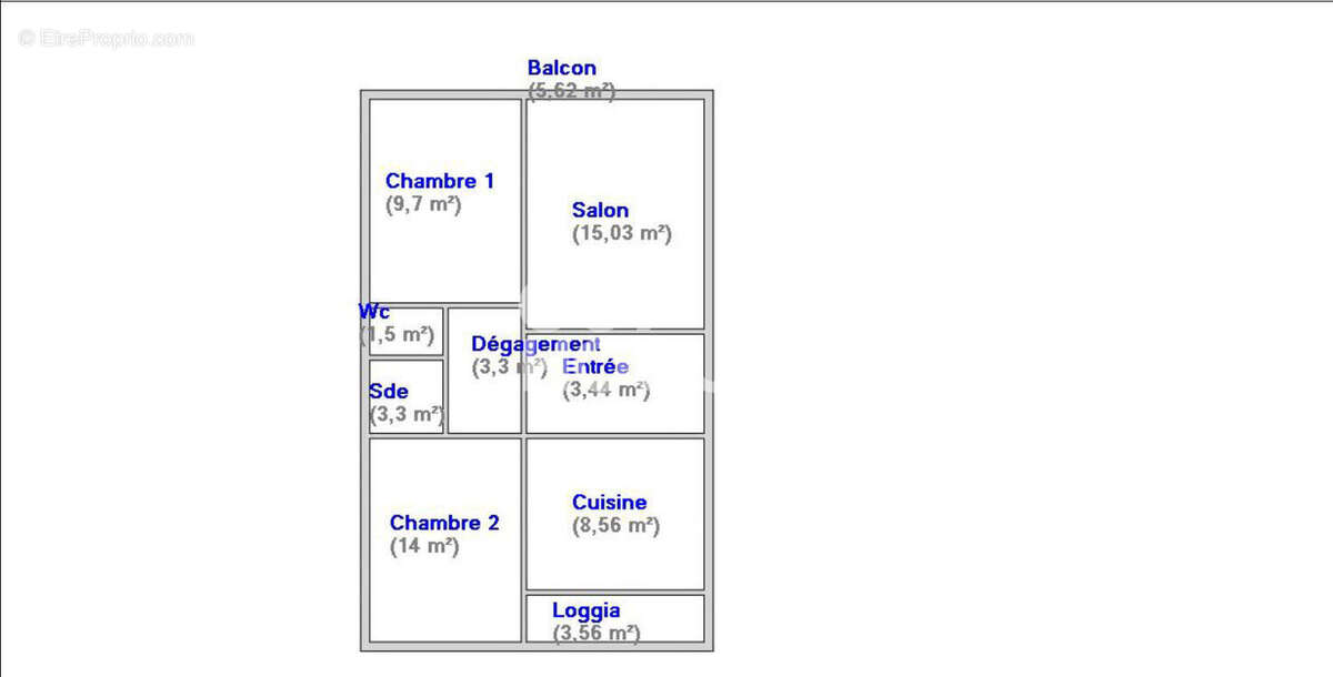 Appartement à MASSY