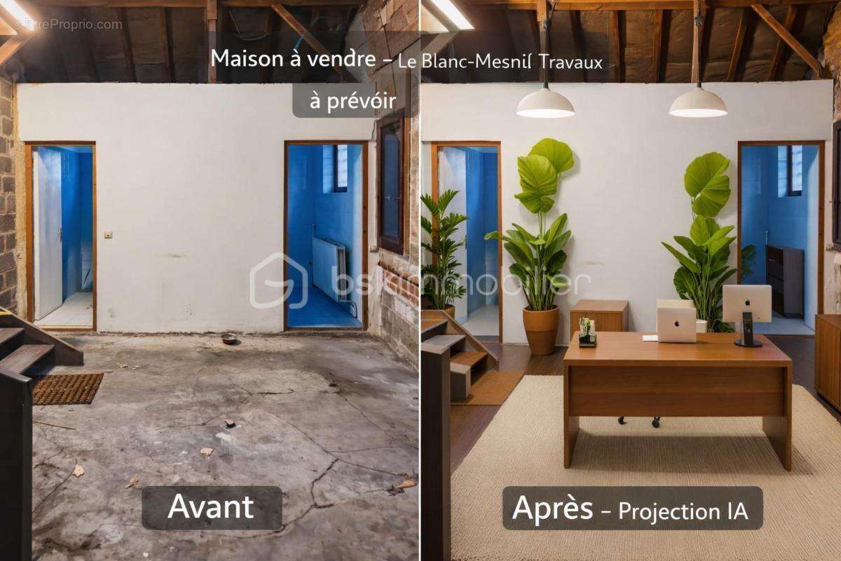 Maison individuelle à rénover avec jardin – Le Blanc-Mesnil - photo 4