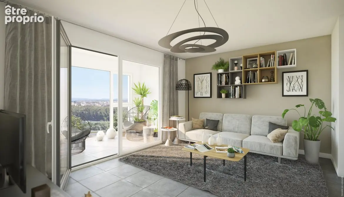 Exceptionnel T4 en Attique avec Terrasse Panoramique ? Chassieu - photo 2