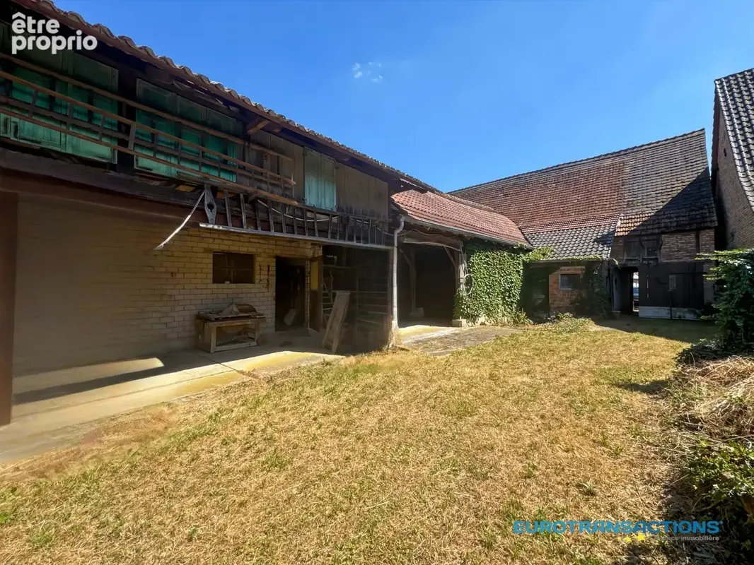 Corps de ferme authentique de 130 m² avec granges, boxes à chevaux sur 33,72 ares de terrain– Niederlauterbach - photo 5
