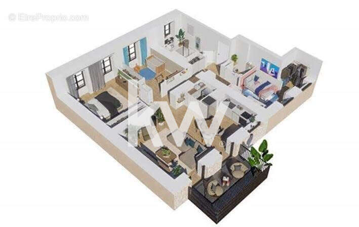 Appartement 97 m² à Saint-Etienne  - photo 6