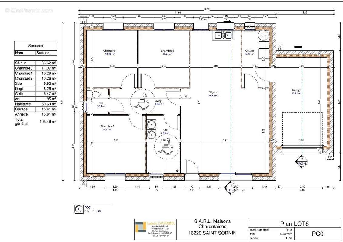 Maison à SAINT-SORNIN