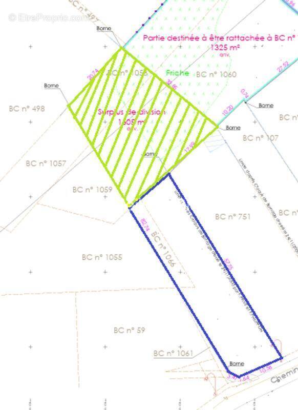 Terrain à SAINT-ANDRE-LES-VERGERS