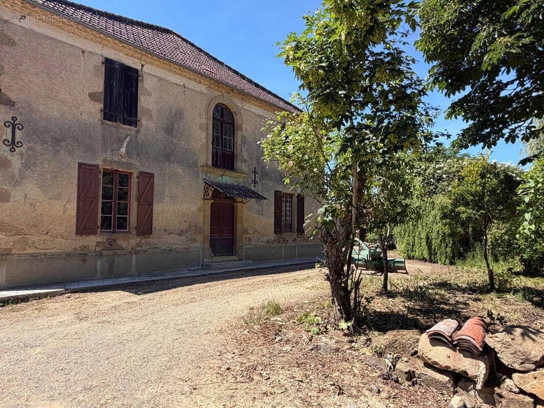 PLAISANCE (32); AUTHENTIQUE MAISON GASCONNE 300M2 dans son jus, un peu cachée, 1HA grandes dependances - photo 1