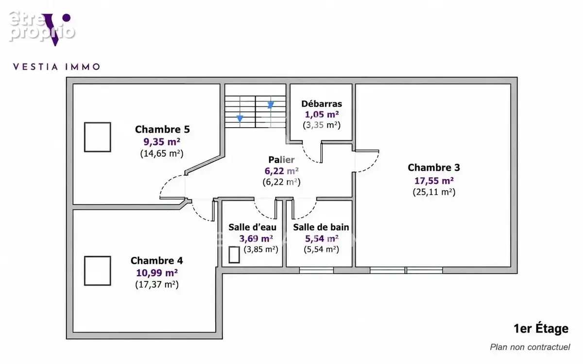 EST ST-ARNOULT-EN-Y - Maison à rénover 137 m² 5 CH -Terrain 1 032 m² proche DPE D - photo 25