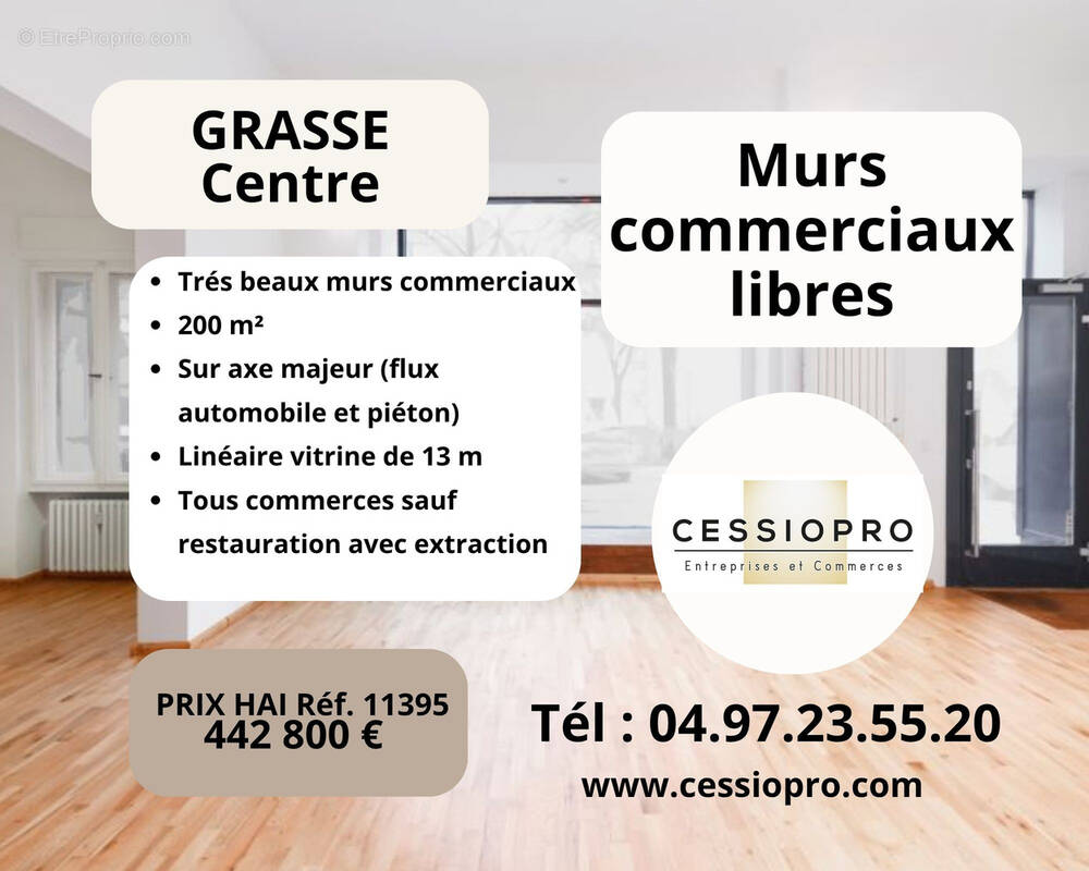 Commerce à GRASSE