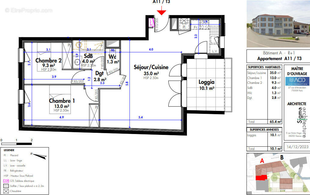 Appartement à SEPTEME