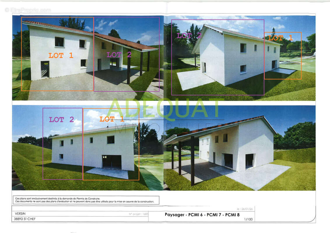 Appartement à SAINT-CHEF