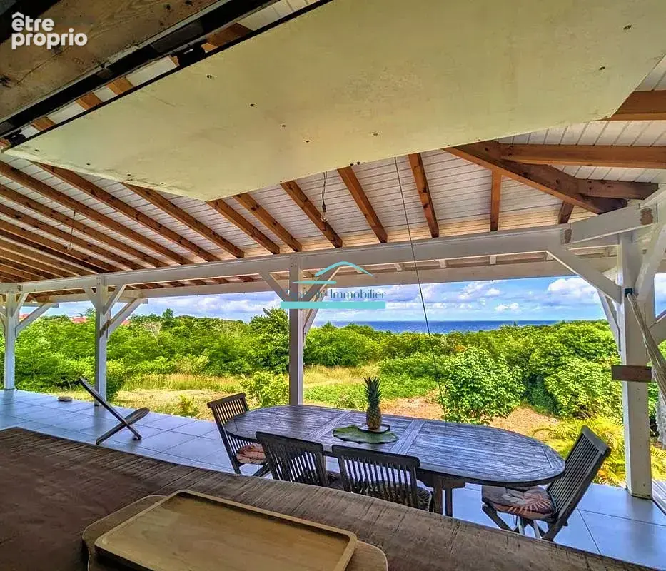 MARIE-GALANTE   Ensemble immobilier vue mer 180o : villa + 3 bungalows + terrain constructible - photo 20