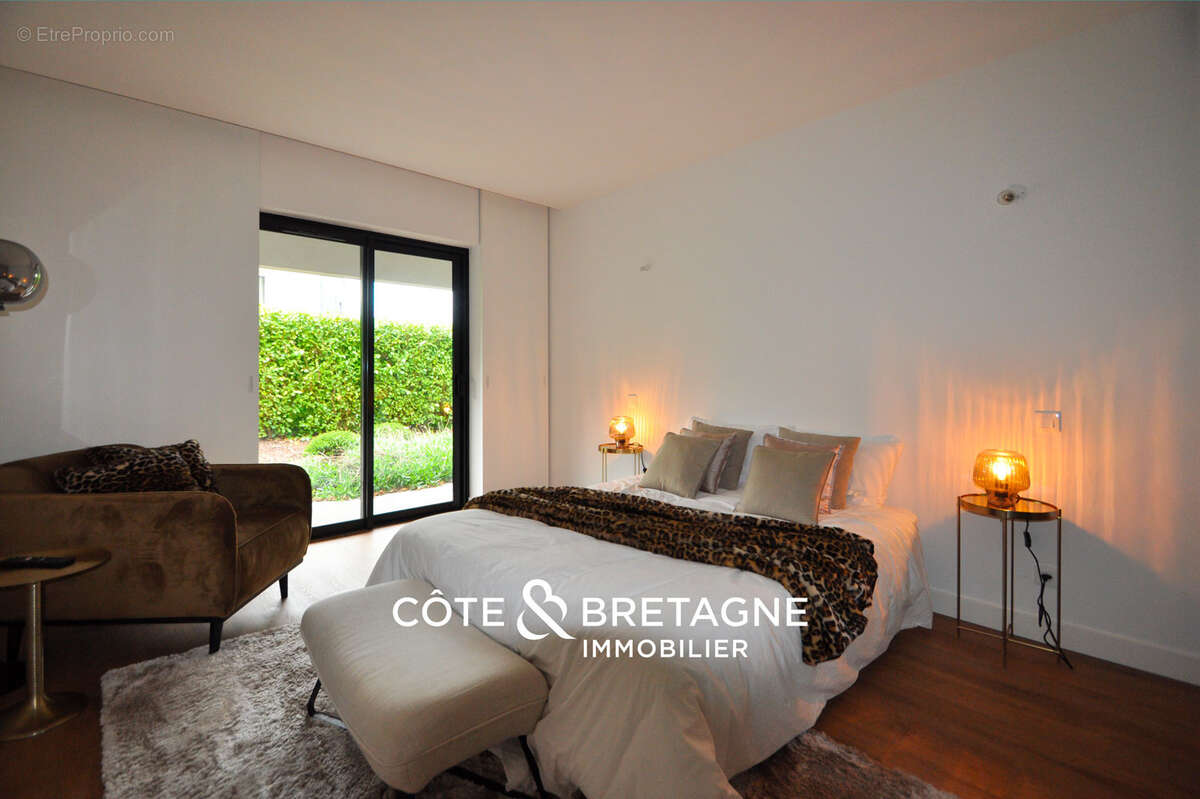 Maison contemporaine a plerin, proche des rosaires avec petite vue mer  réf : 202593 - photo 12