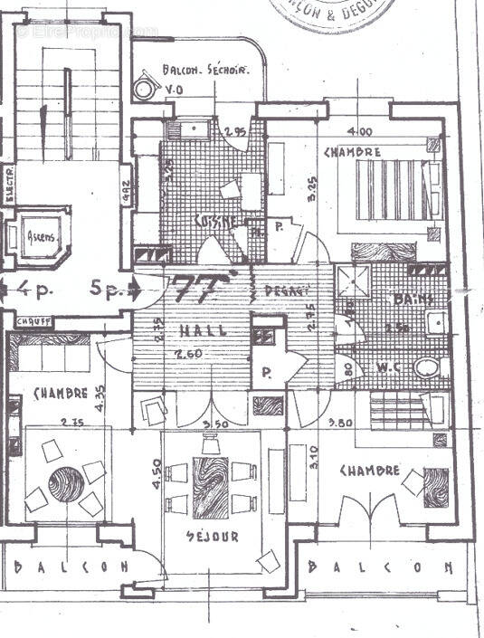 Appartement à LYON-3E