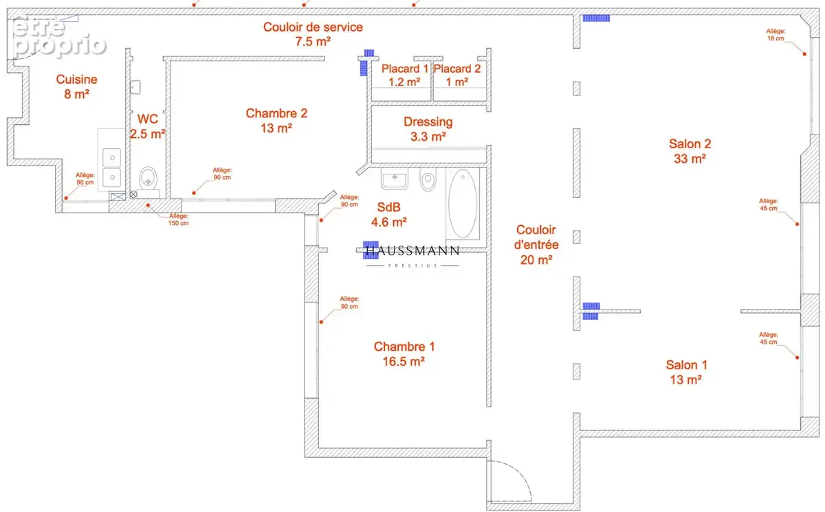 Appartement à PARIS-11E