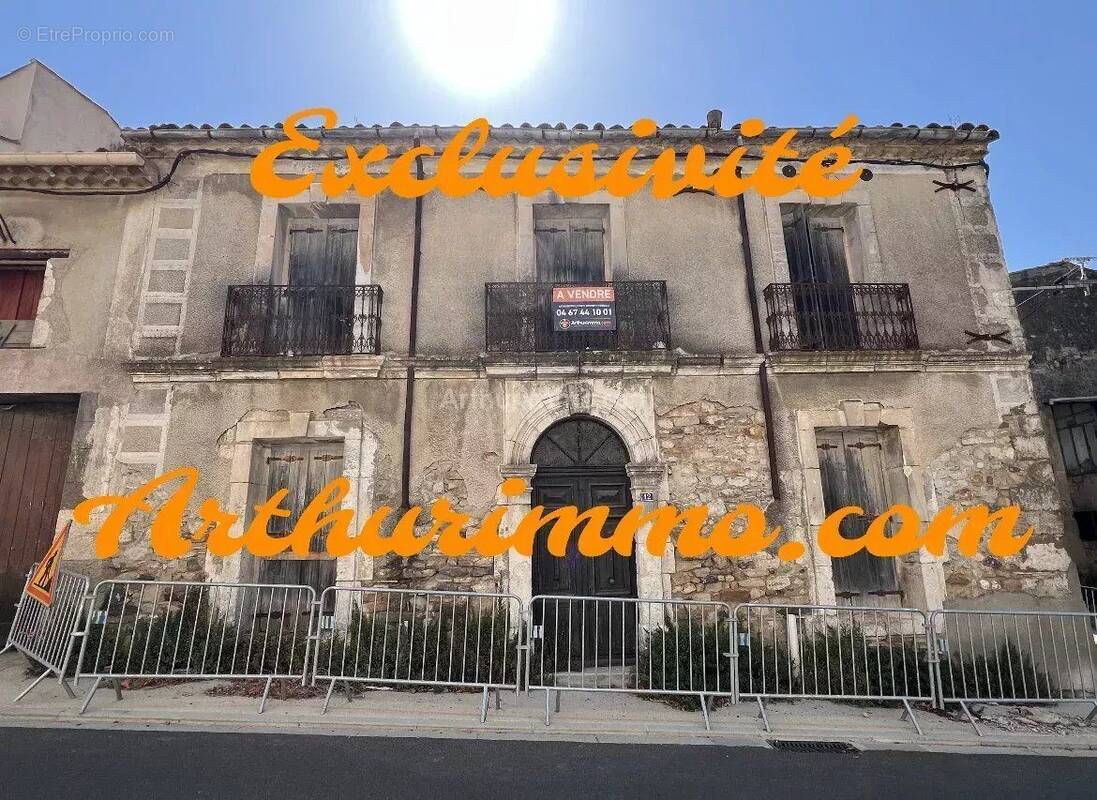 Maison à FONTES