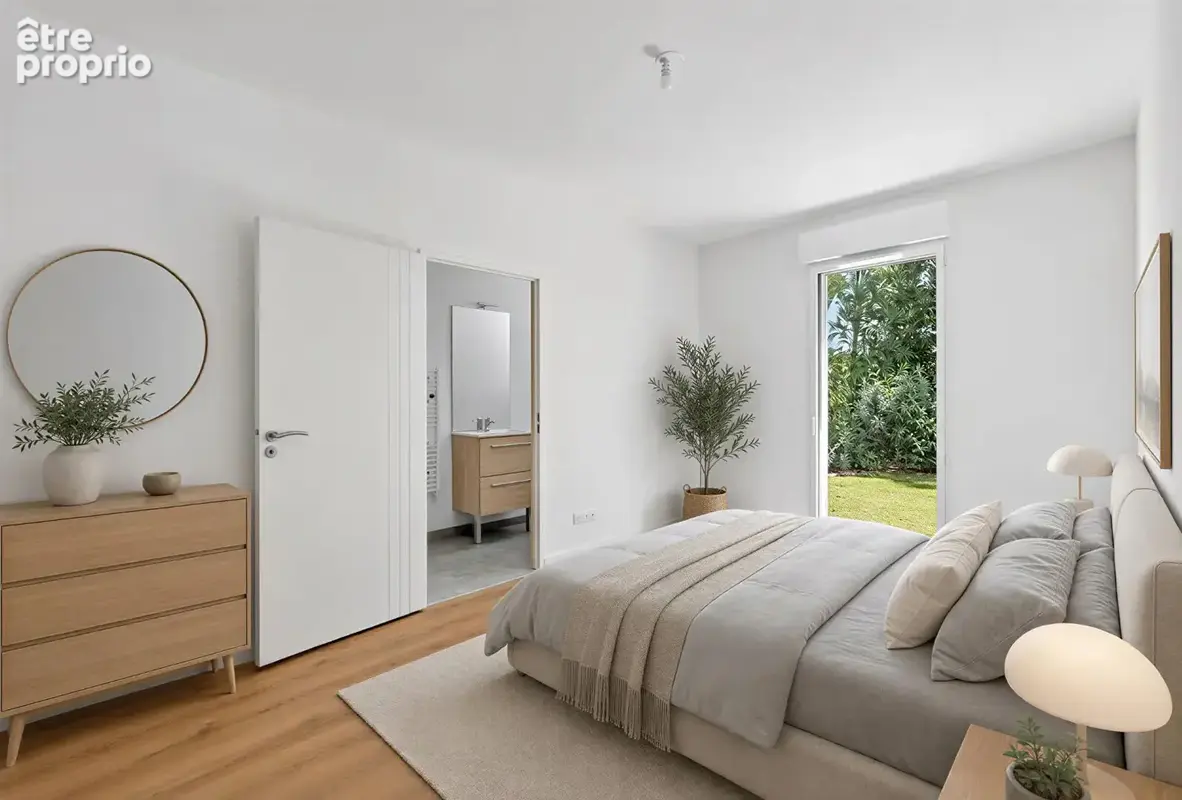 Appartement Aix En Provence 2 pièce(s) 41.21 m2 avec garage et jardin - photo 3