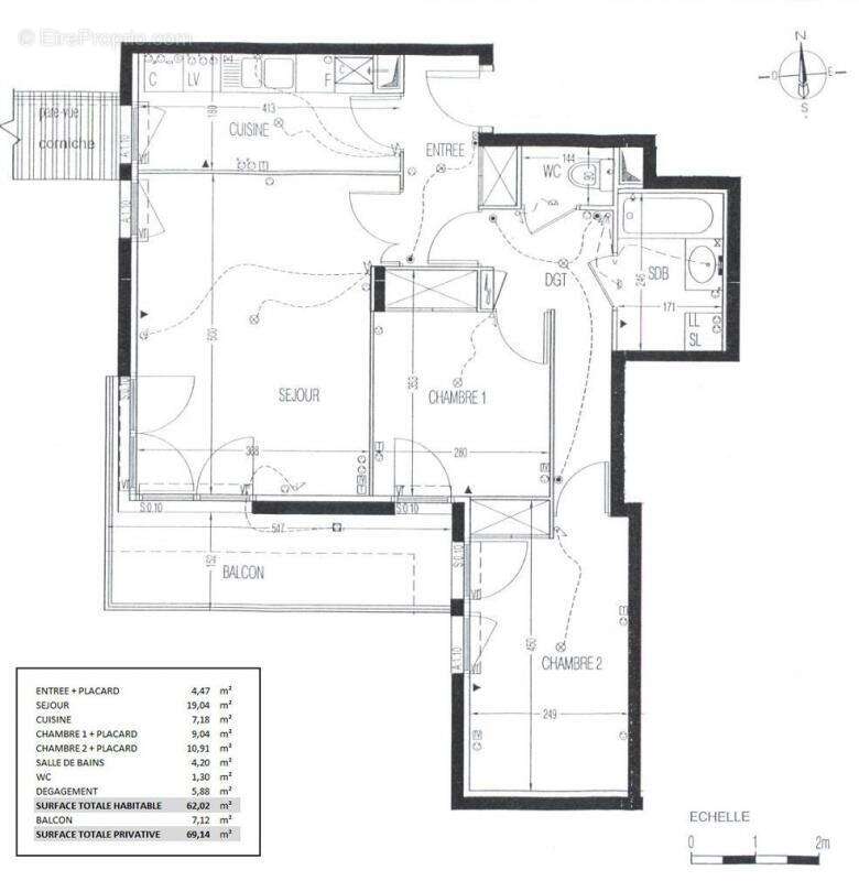 Appartement à GUYANCOURT