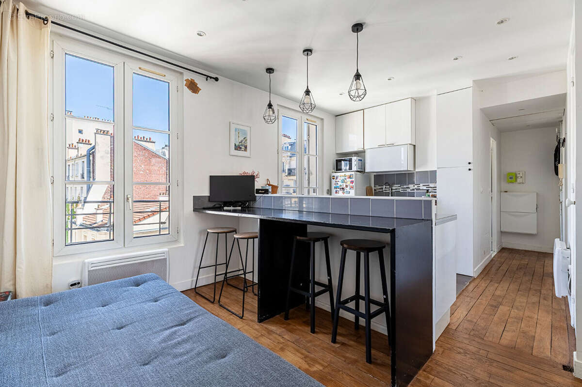Appartement T1 à vendre - Paris 5ème étage - 24,58 m² - photo 5
