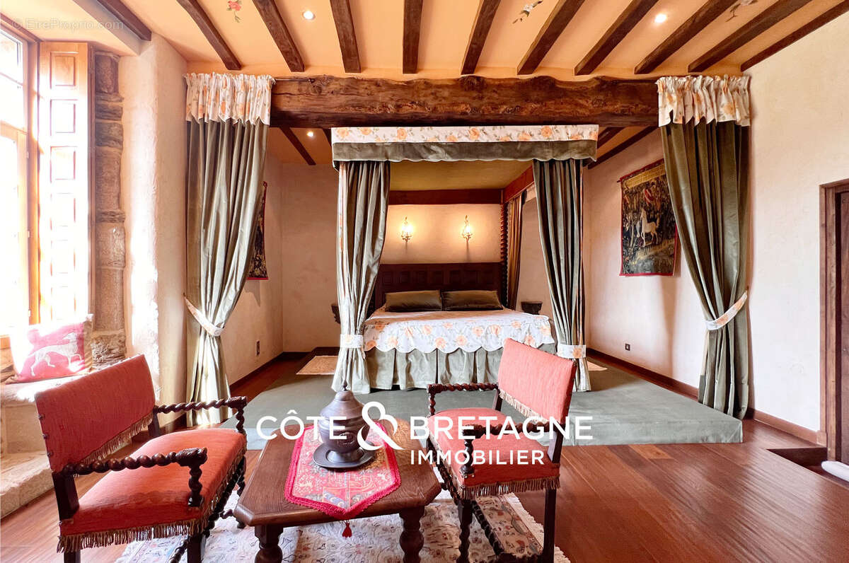 Magnifique manoir du 16è restauré, proche de la mer  réf : 2026102 - photo 10