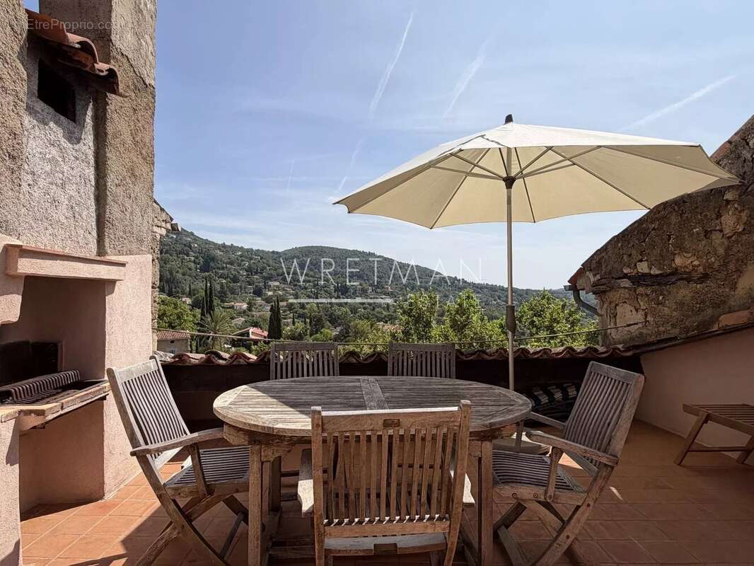 Maison de village avec terrasse et vue panoramique - SEILLANS - photo 5