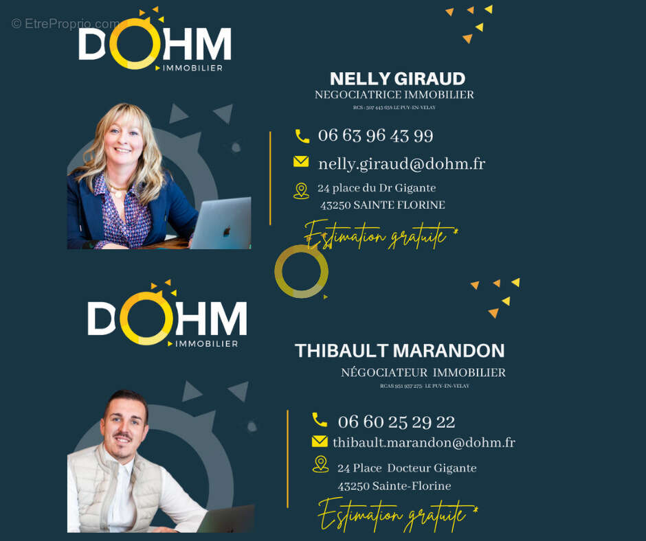 Terrain à SAINTE-FLORINE