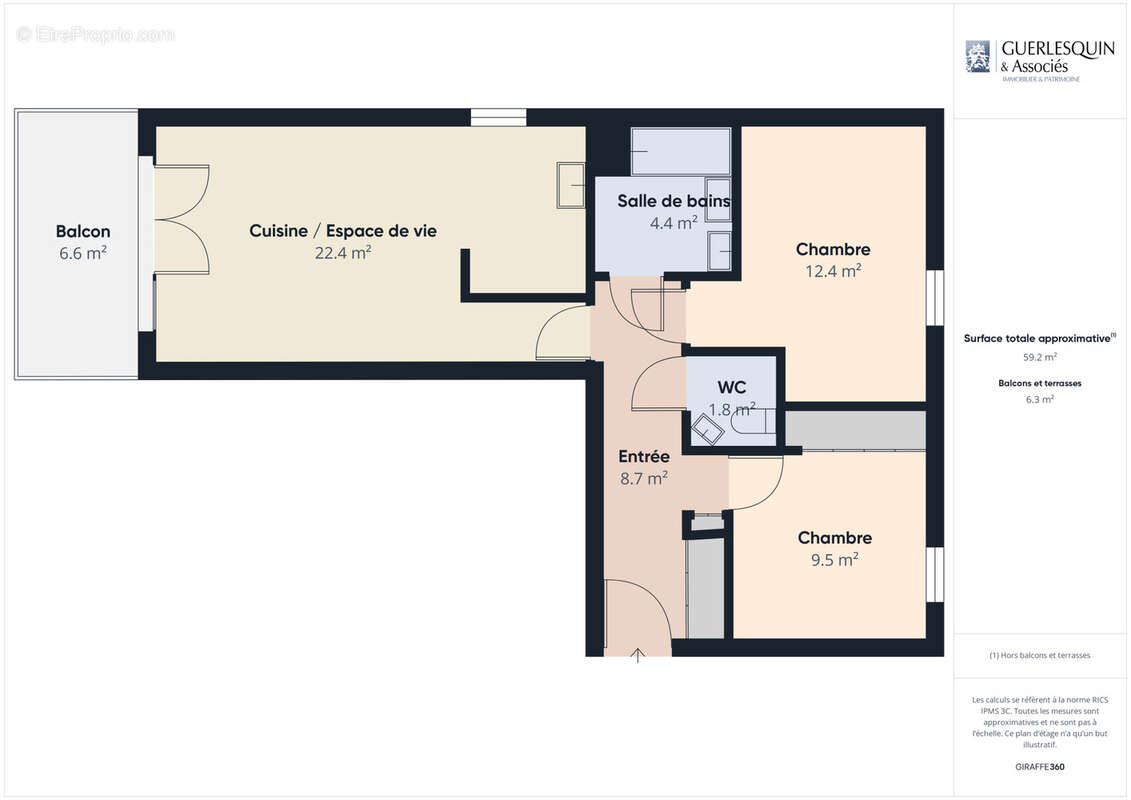 Appartement à SAINT-SEBASTIEN-SUR-LOIRE