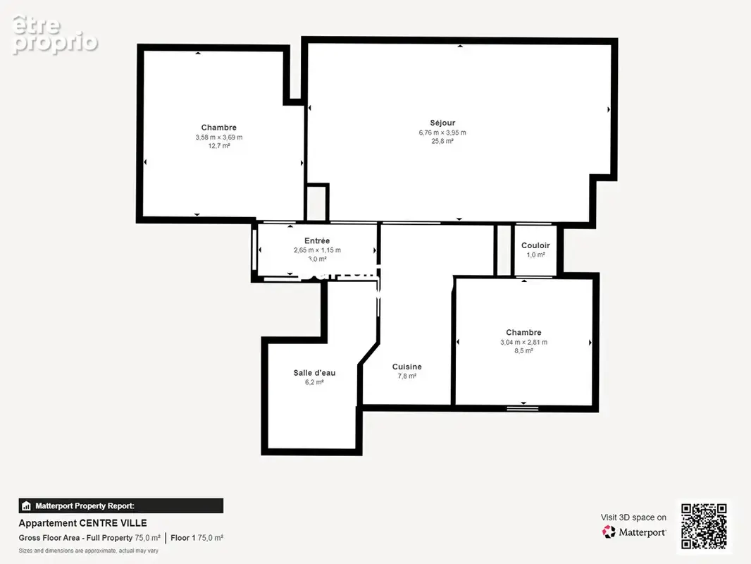 A vendre lorient place alsace lorraine appartement t3 de 68m² - photo 17