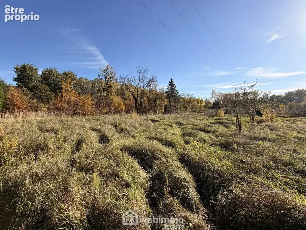 Découvrez ce joli terrain de loisirs d'une surface de 790 m²