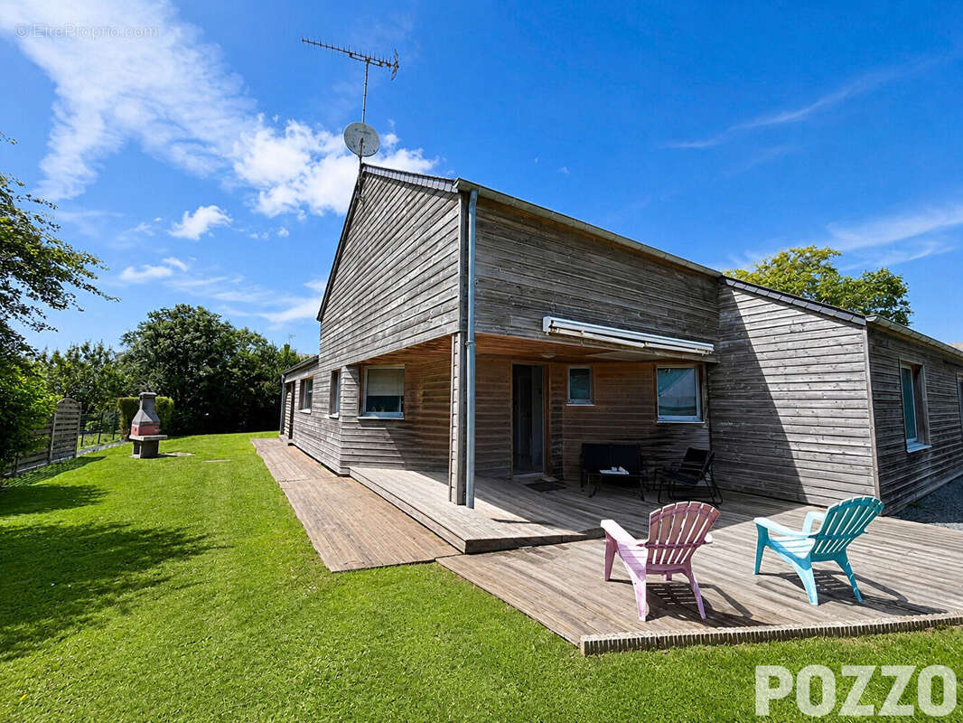 Maison Contemporaine Orval Sur Sienne, 140.8 m2, 3ch, plain pied à 10min de Coutances. - photo 2