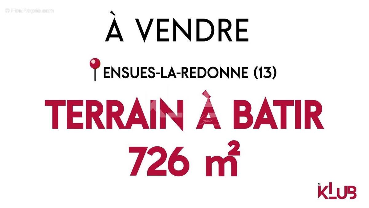 Terrain à ENSUES-LA-REDONNE