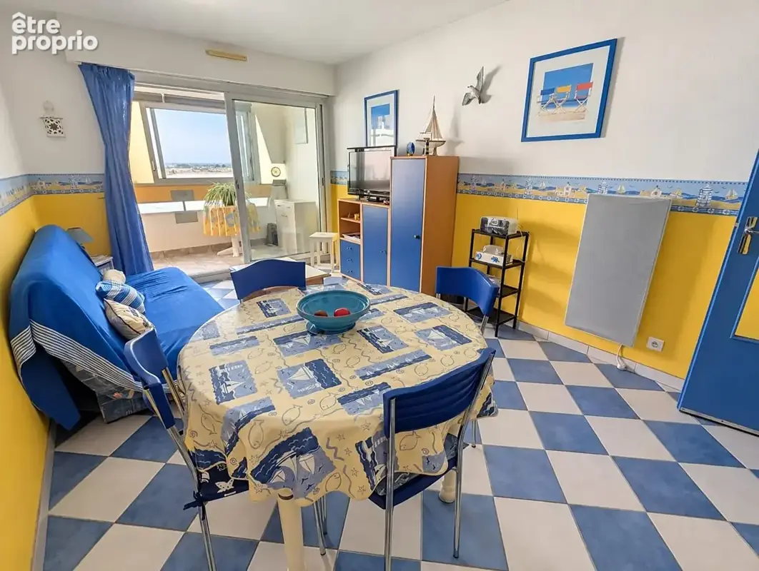 Saint Hilaire De Riez à 150 m de la mer, appartement T2 35.15 m2, avec parking et cave. - photo 1