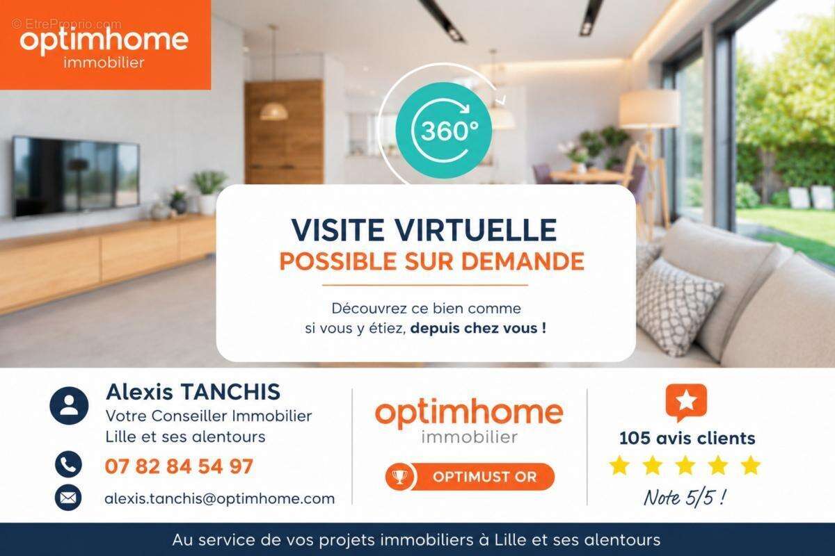 Lille Centre / Square Foch – Appartement T3 rénové avec balcon au 7ᵉ étage - photo 14