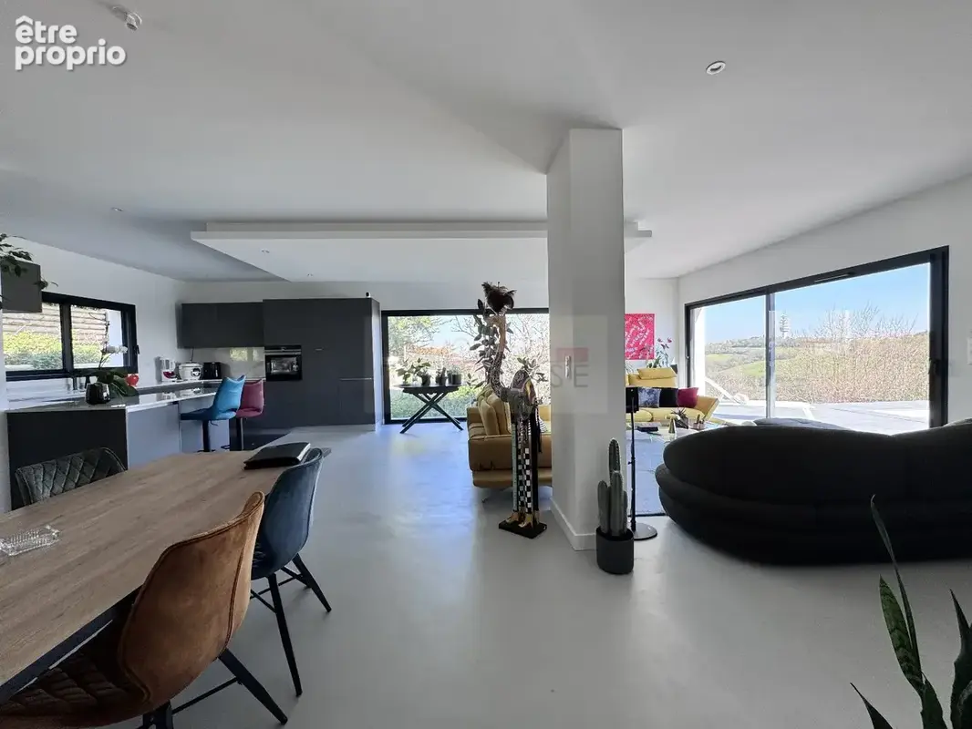 Coteaux sud toulouse villa  d'architecte haut de gamme avec vue panoramique - photo 6