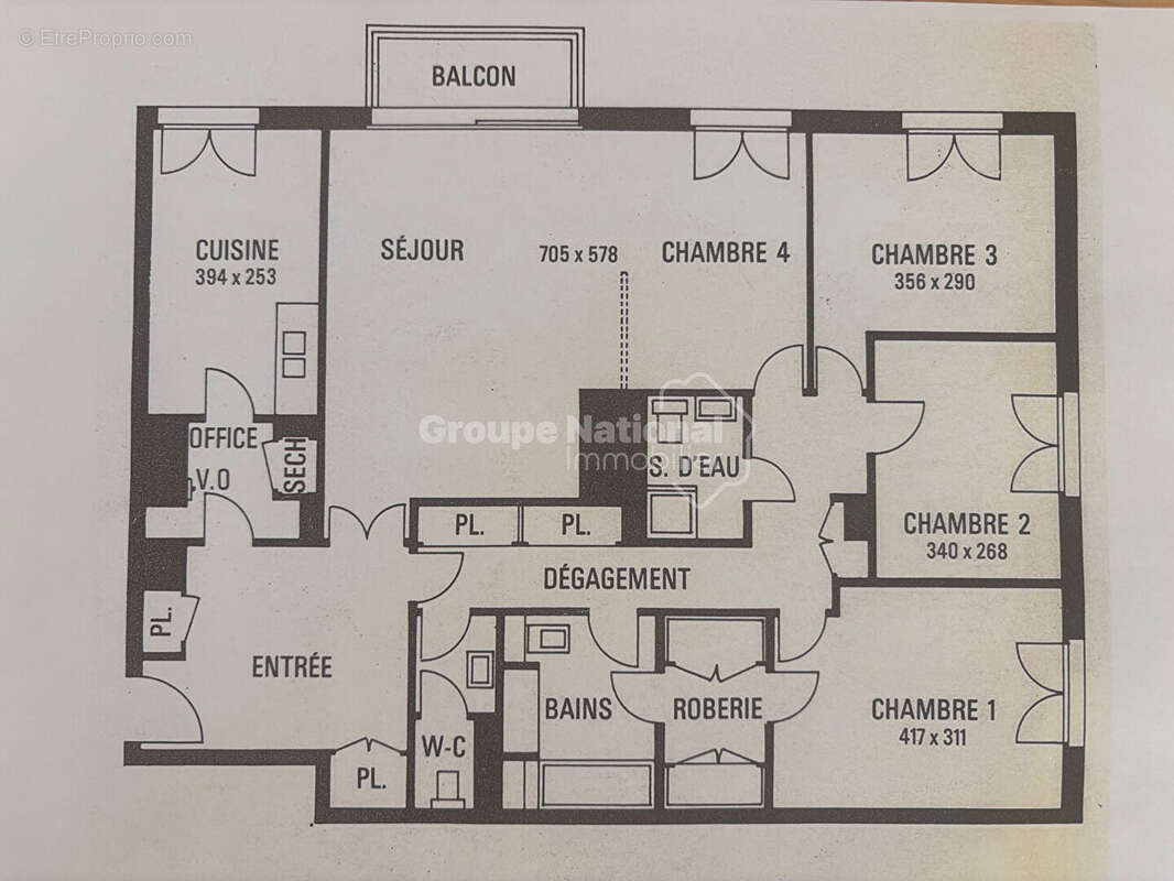 Versailles  MONTREUIL 5 pièce(s) 119.05 m2 SUD/OUEST - photo 14