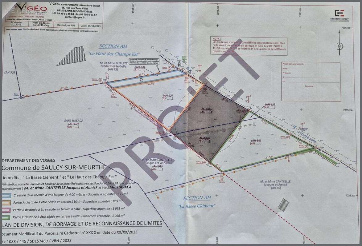 Photo 7 - Terrain à SAULCY-SUR-MEURTHE