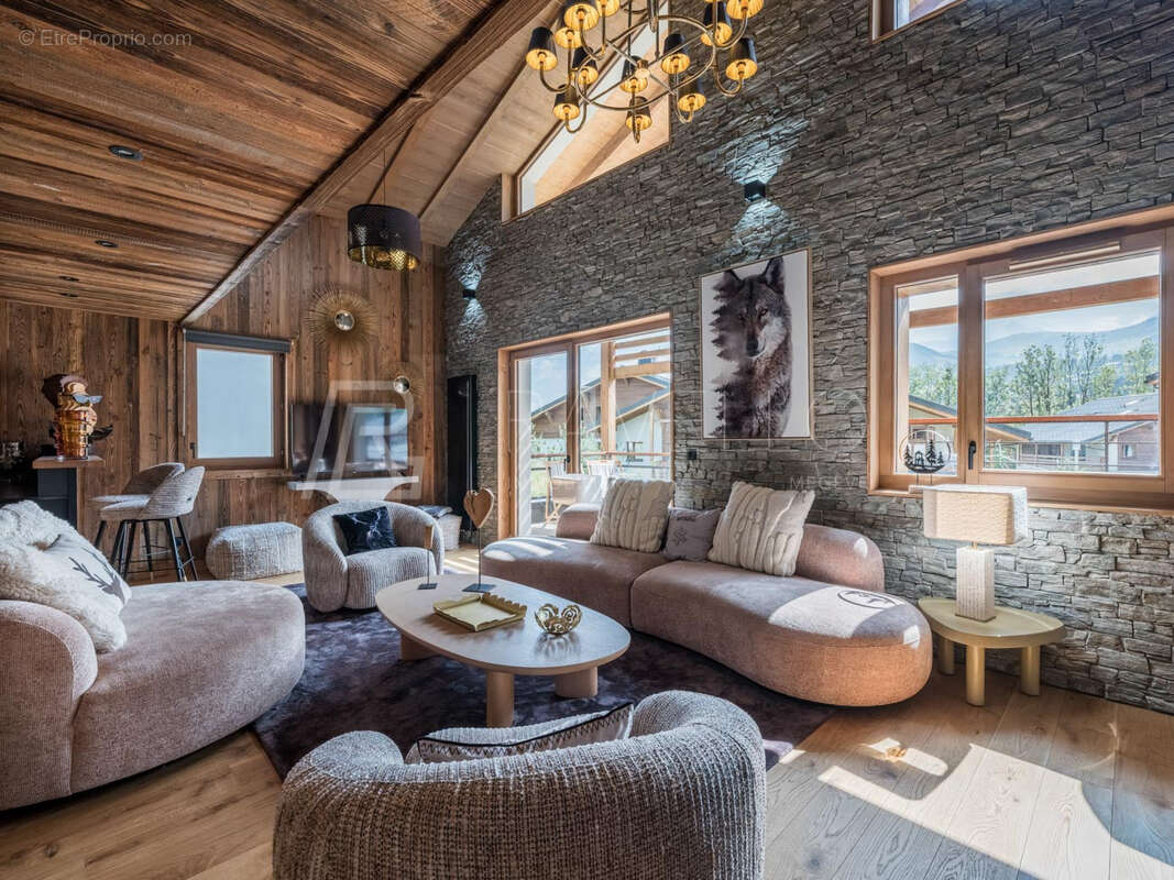 Penthouse duplex - 6 chambres - 210 m2 - Megève - photo 2