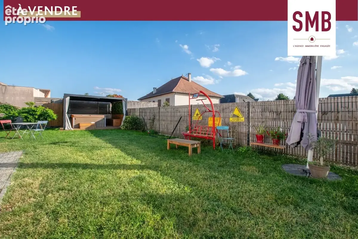T4 en rez-de-jardin 79 m² rénové  Jardin 200 m², jacuzzi, plein sud  Lons - photo 11