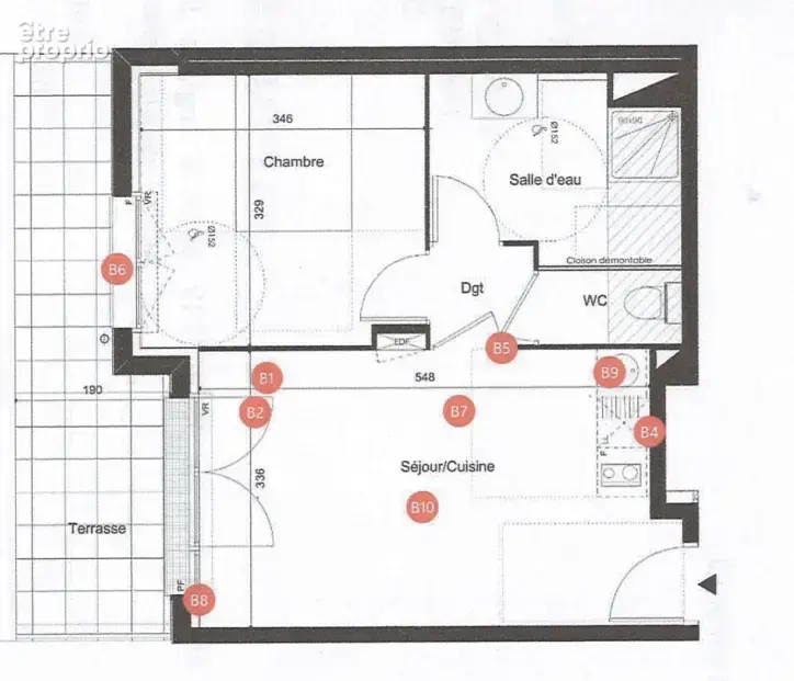 Appartement T2 - SAINT JEAN - 701€ CC - photo 2