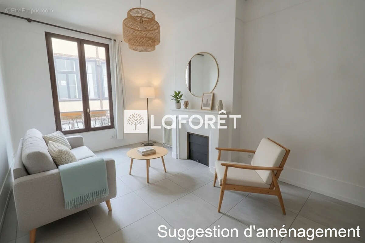 Appartement Paris 1 pièce(s) 23.85 m2 - photo 3
