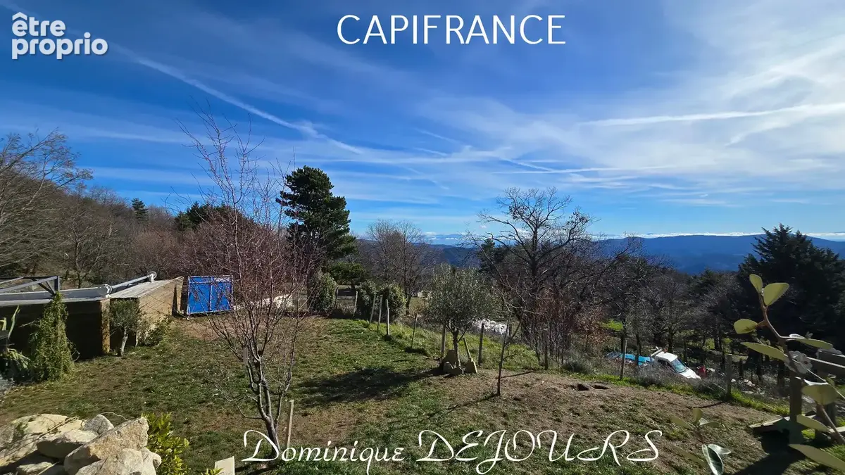 Ardèche - Magnifique Maison d'architecte de 184 m² habitable - Bel espace extérieur - Vue panoramique sur les montagnes ardèchoi - photo 36