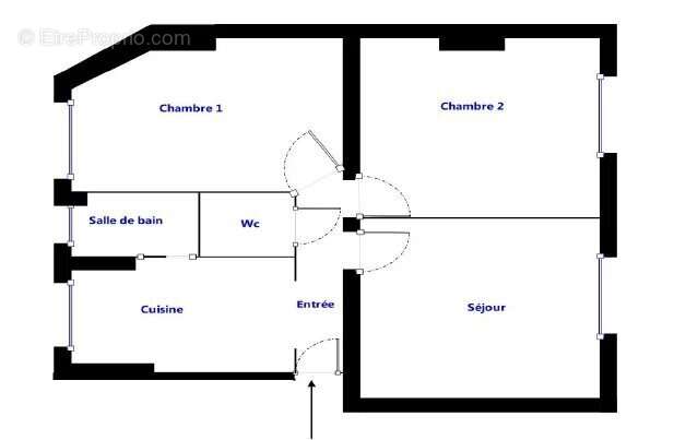 Appartement à PARIS-15E