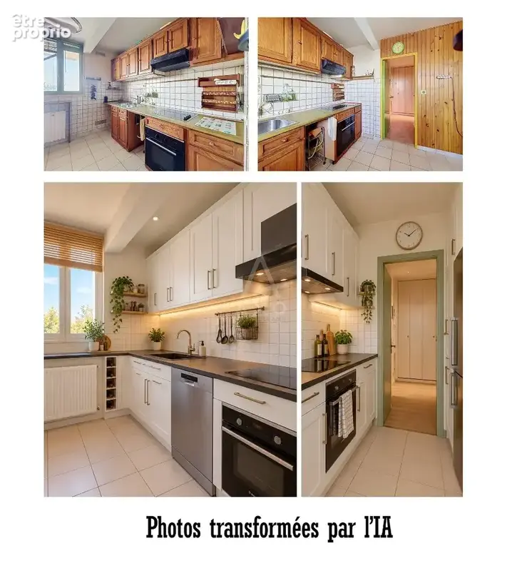 Appartement 3 pièces à rénover  dernier étage, terrasse et vue dégagée - photo 11
