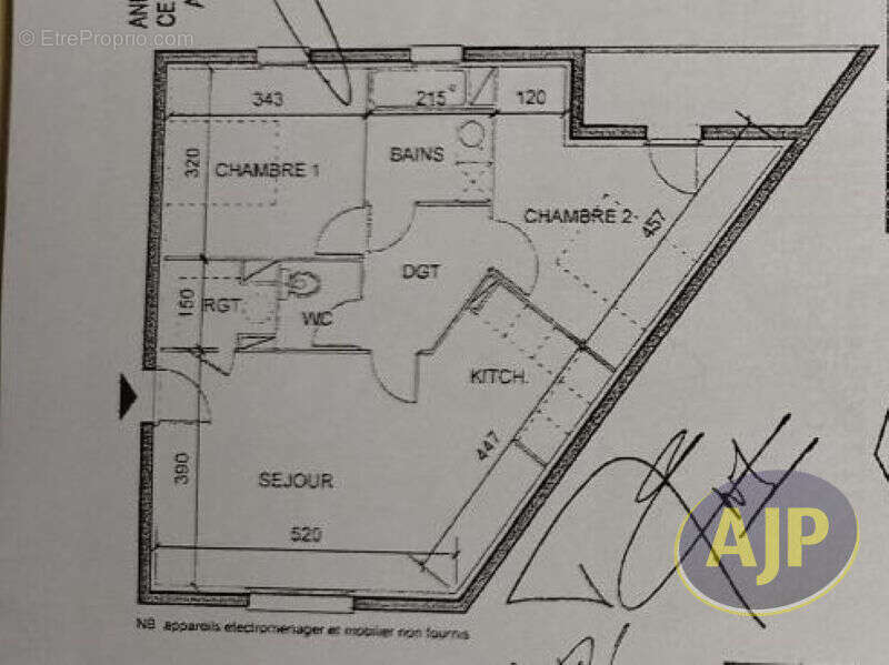 Appartement à LEGE-CAP-FERRET