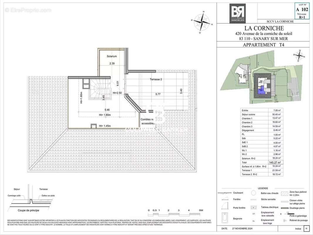Appartement à SANARY-SUR-MER