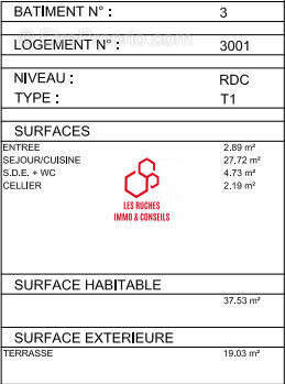 Appartement à COURCOURONNES