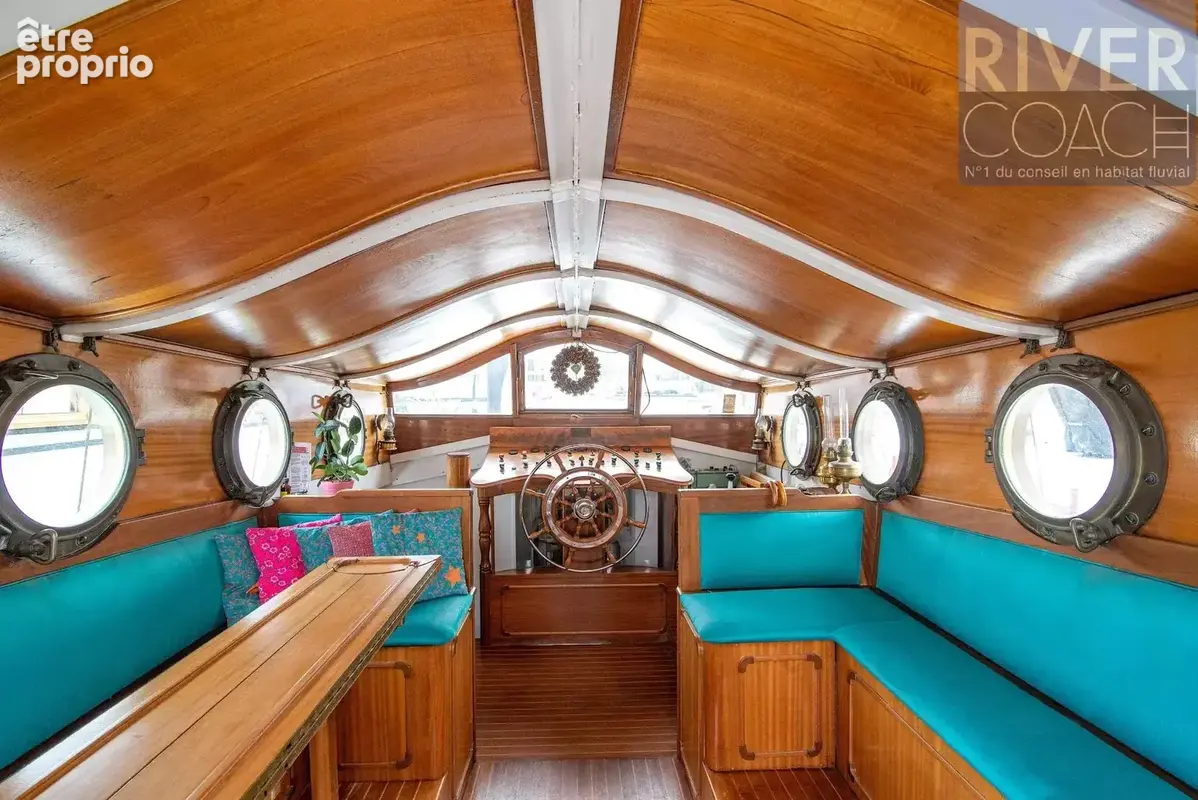 Péniche à vendre à Asnières-sur-Seine dans un port privé - photo 7
