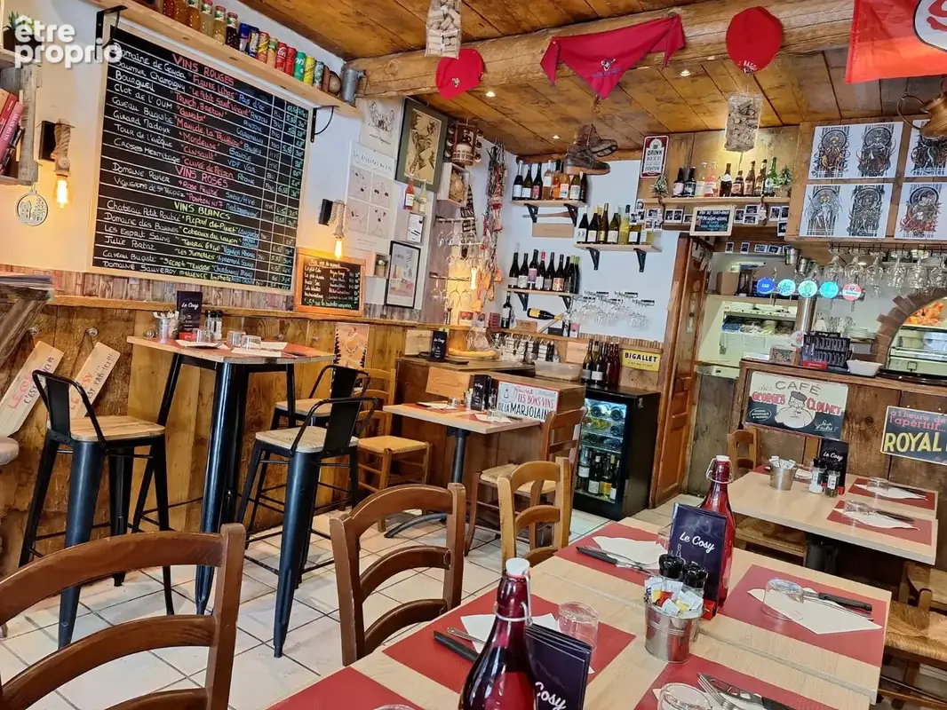 Fonds de commerce restaurant-bar avec licence iv - photo 5