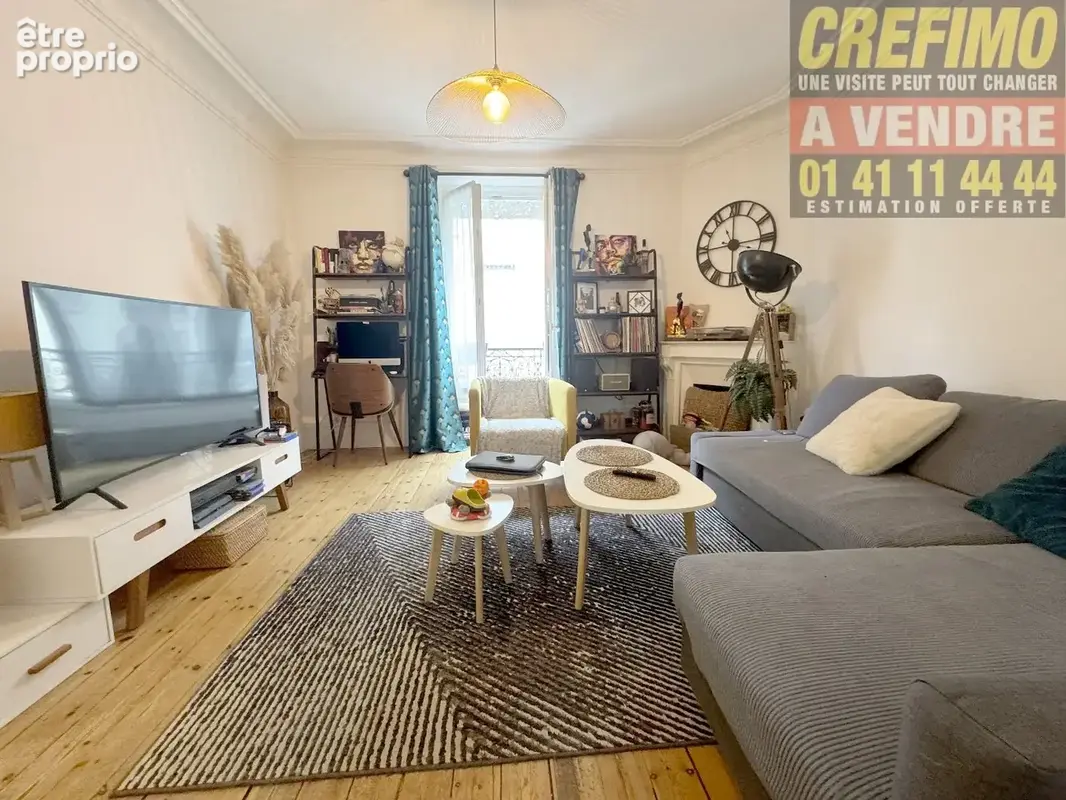 Appartement 2 pièces à vendre Gare d'Asnières-sur-Seine  Charme, calme et emplacement privilégié - photo 3