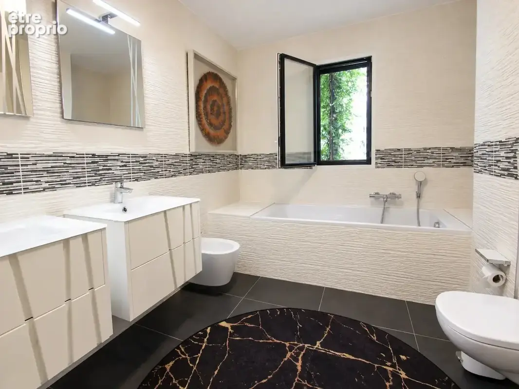 Eze "village" - 4p 108m²  terrasses 41m²  vue mer  piscine  parkings - photo 14